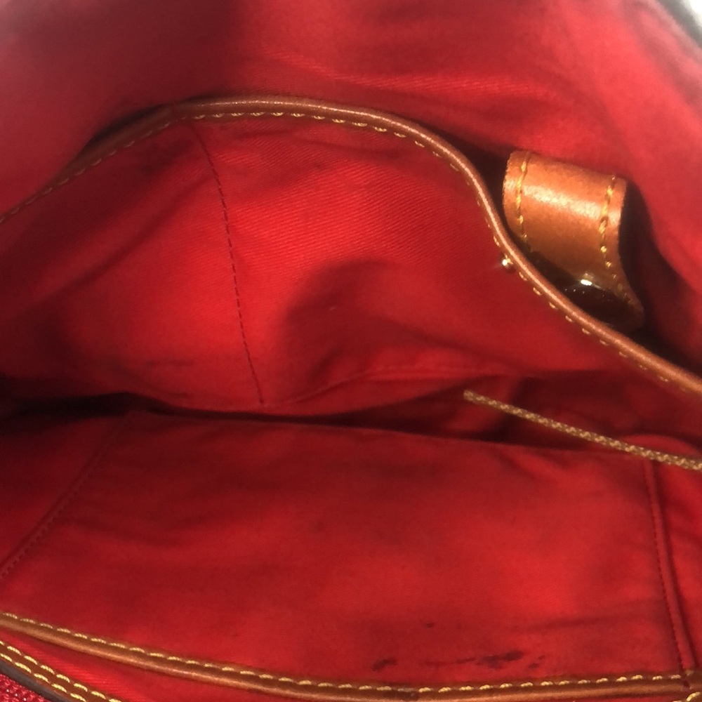 Dooney & Bourke Khaki Tan Nylon Collection Adjustable Shoulder Crossbody Bag - Picture 9 of 16